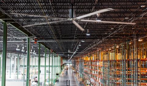 How HVLS Fans Can Transform Your Warehouse Environment