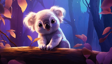 Animated:9poft-Tgrme= Koala